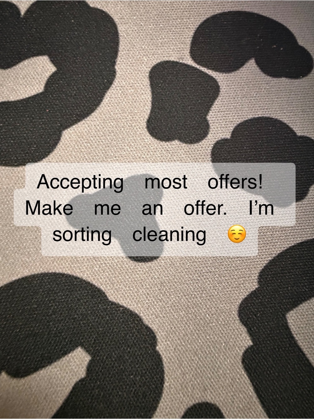 Spring cleaning!